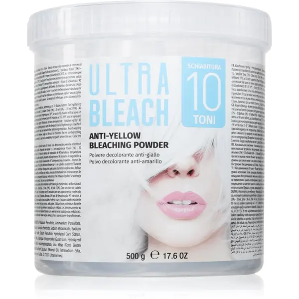 Kaypro Kaypro Ultra Bleach No-Yellow Bleaching Powder odstranjivač boje za kosu za profesionalnu uporabu 500 g