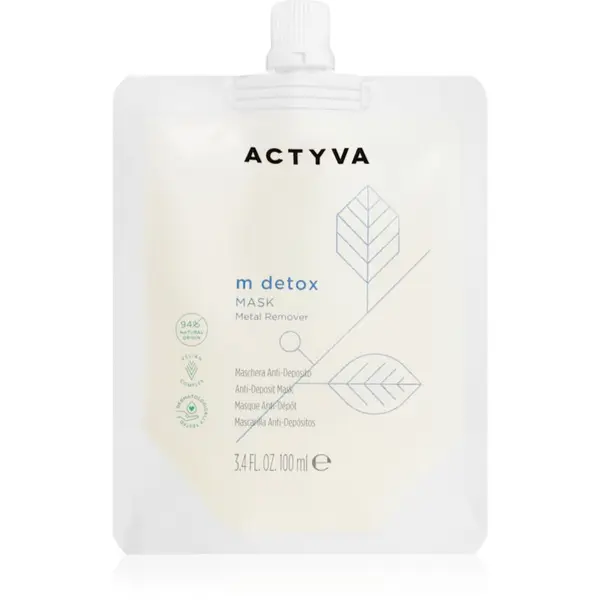 Kemon Kemon Actyva M Detox detoksikacijska maska protiv štetnog učinka tvrde vode 100 ml