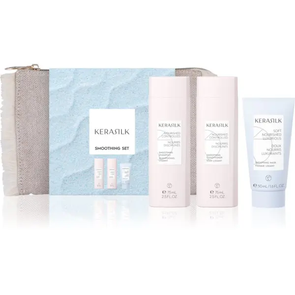 KERASILK KERASILK Essentials Smoothing Set putni set za zaglađivanje kose