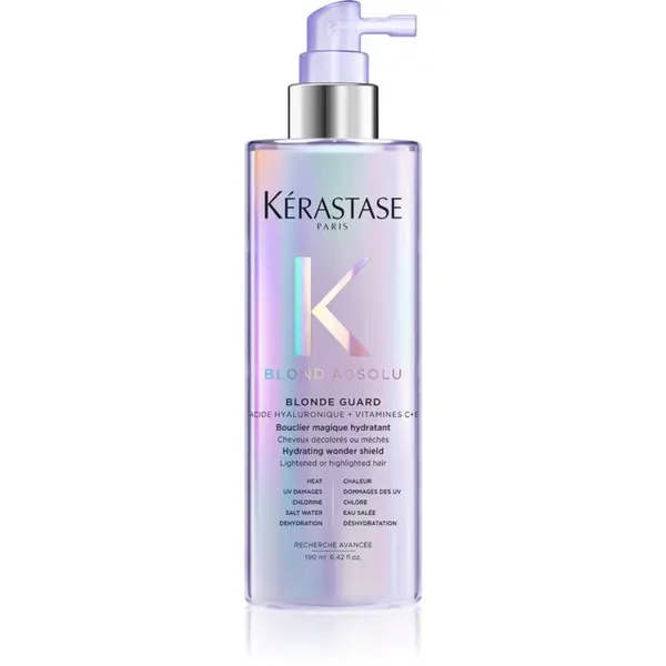 Kérastase Kérastase Blond Absolu Blonde Guard njega bez ispiranja za sjaj i zaštitu obojene kose za sve tipove plave kose 190 ml