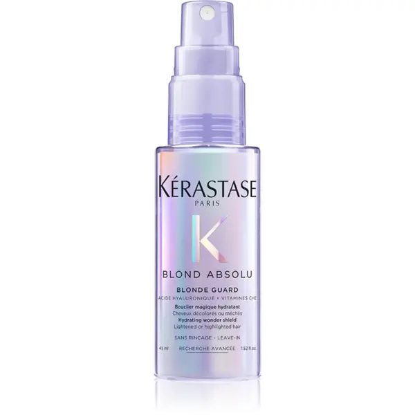 Kérastase Kérastase Blond Absolu Blonde Guard njega bez ispiranja za sjaj i zaštitu obojene kose za sve tipove plave kose 45 ml