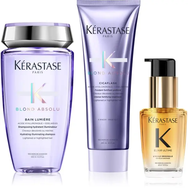 Kérastase Kérastase Blond Absolu + Elixir Ultime ekonomično pakiranje za plavu kosu