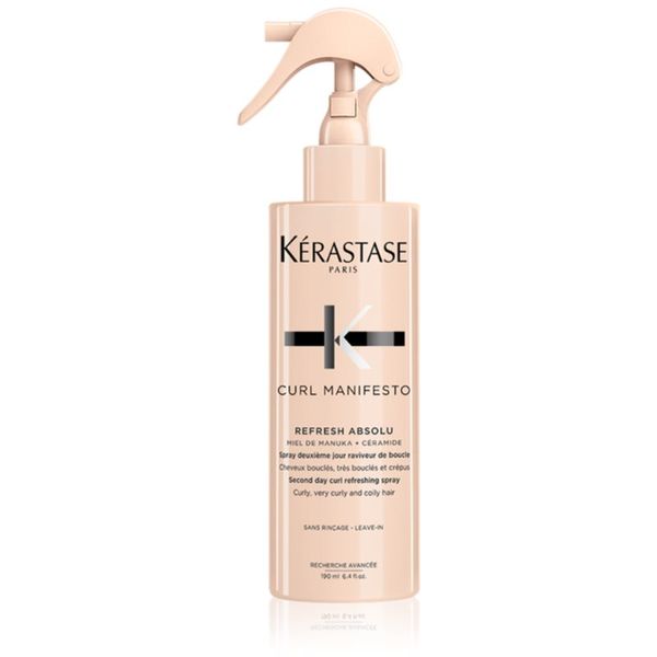Kérastase Kérastase Curl Manifesto Refresh Absolu osvježavajući sprej za valovitu i kovrčavu kosu 190 ml