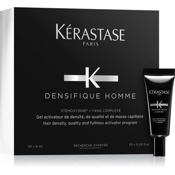 Kérastase Kérastase Densifique Cure Densifique Homme kura za povećanje volumena kose za muškarce 30x6 ml