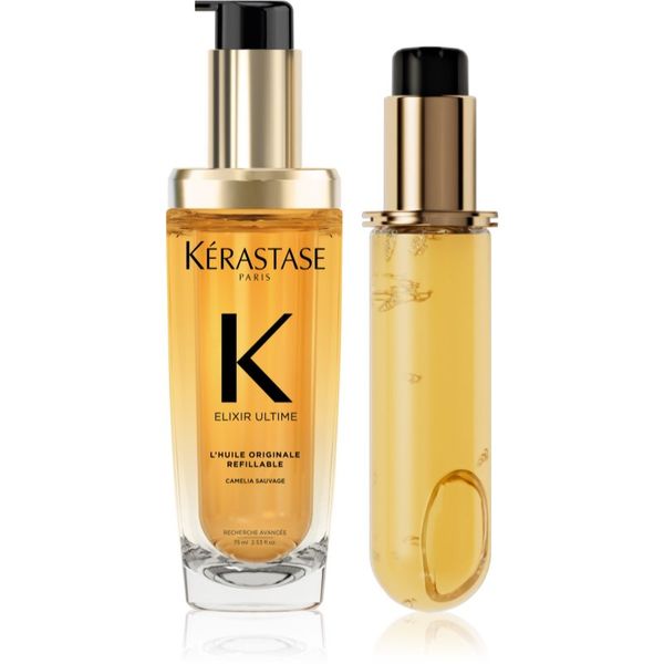 Kérastase Kérastase Elixir Ultime L'huile Originale ekonomično pakiranje za sjajnu i mekanu kosu 2x75 ml