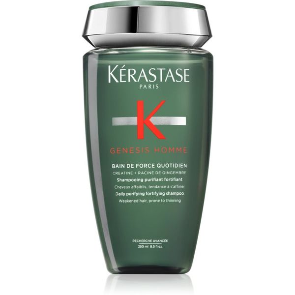 Kérastase Kérastase Genesis Homme Bain de Force Quotiden hranjivi šampon za čišćenje za tanku kosu sklonu opadanju za muškarce 250 ml