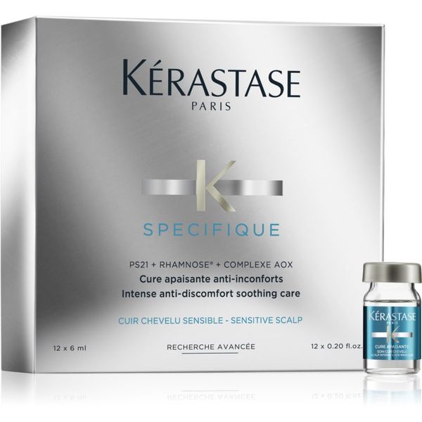 Kérastase Kérastase Specifique intenzivna kura u 4 tjedna za nadraženo vlasište 12 x 6 ml