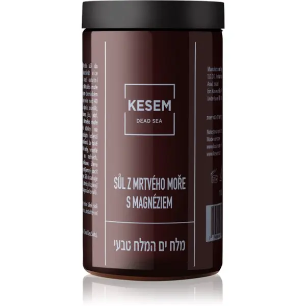 KESEM KESEM Dead Sea Salt with Magnesium prirodna sol za kupku iz Mrtvog mora 1 kg