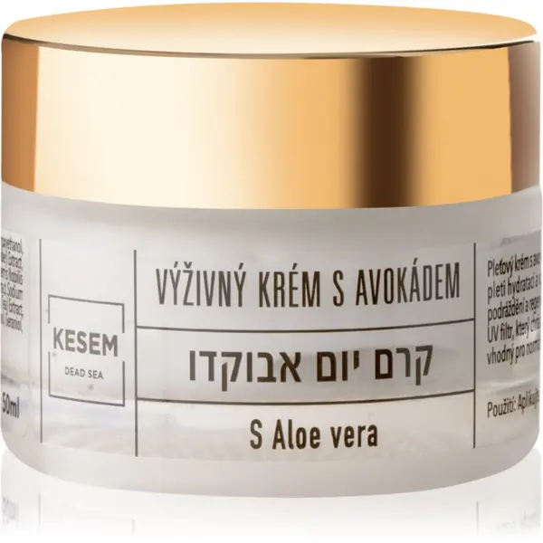 KESEM KESEM Nourishing Cream with Avocado and Aloe Vera hranjiva krema za lice 50 ml