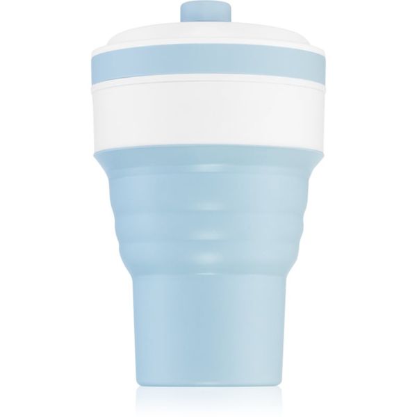 KidPro KidPro Collapsible Mug šalica sa slamkom Blue 350 ml