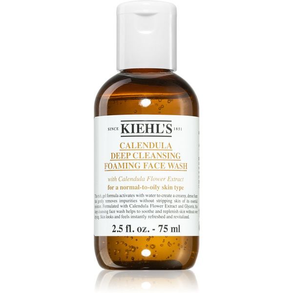 Kiehl's Kiehl's Calendula Deep Cleansing Foaming Face Wash gel za lice za dubinsko čišćenje 75 ml