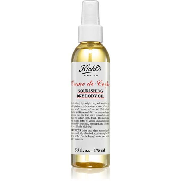 Kiehl's Kiehl's Creme de Corps Nourishing Dry Body Oil hranjivo suho ulje za tijelo 175 ml