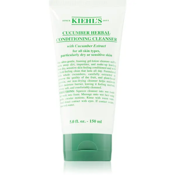Kiehl's Kiehl's Cucumber Conditioning Cleanser nježna emulzija za čišćenje za sve tipove kože, uključujući osjetljivu 150 ml