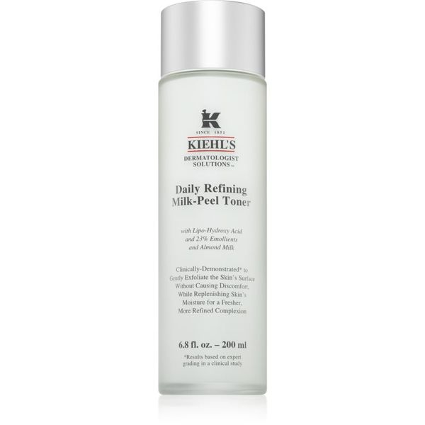 Kiehl's Kiehl's Daily Refining Milk-Peel Toner nježni tonik za eksfolijaciju za sve tipove kože, uključujući osjetljivu 200 ml