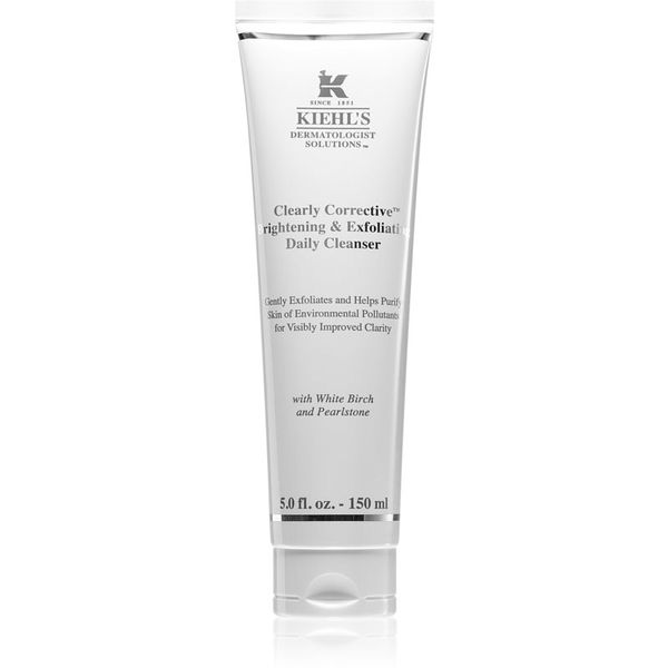Kiehl's Kiehl's Dermatologist Solutions Clearly Corrective Brightening & Exfoliating Daily Cleanser posvjetljujući gel za čišćenje za sve tipove kože, uključu