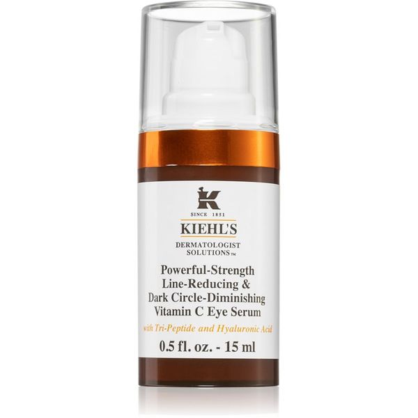 Kiehl's Kiehl's Dermatologist Solutions Powerful-Strength Line-Reducing & Dark Circle-Diminishing Vitamin C serum za područje oko očiju za sve tipove kože, uk