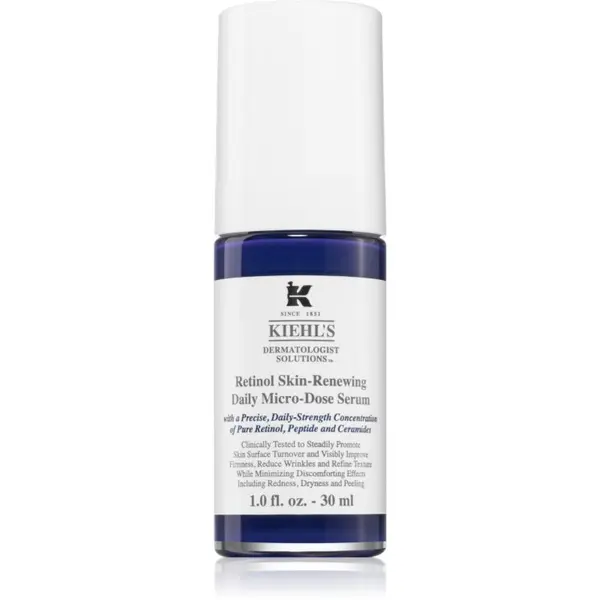 Kiehl's Kiehl's Dermatologist Solutions Retinol Skin-Renewing Daily Micro-Dose Serum serum protiv bora s retinolom za sve tipove kože, uključujući osjetljivu