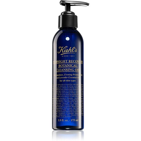 Kiehl's Kiehl's Midnight Recovery Botanical Cleansing Oil ulje za skidanje šminke za sve tipove kože, uključujući osjetljivu 175 ml