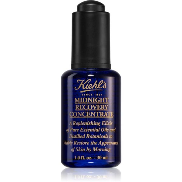 Kiehl's Kiehl's Midnight Recovery Concentrate noćno ulje za regeneraciju za sve tipove kože, uključujući osjetljivu 30 ml