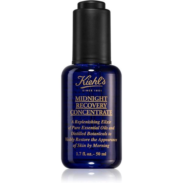 Kiehl's Kiehl's Midnight Recovery Concentrate noćno ulje za regeneraciju za sve tipove kože, uključujući osjetljivu 50 ml