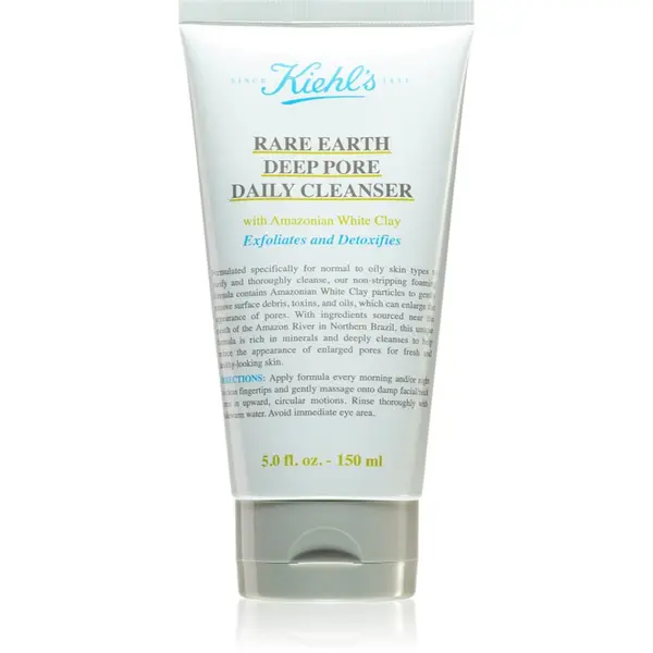 Kiehl's Kiehl's Rare Earth Deep Pore Daily Cleanser detoksikacijska krema za čišćenje za sužavanje pora 150 ml