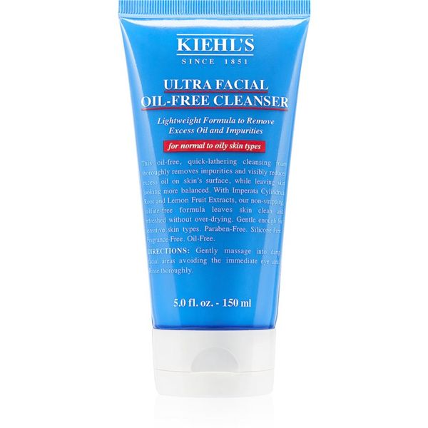 Kiehl's Kiehl's Ultra Facial Oil-Free Cleanser osvježavajuća pjena za čišćenje za normalno i masno lice 150 ml