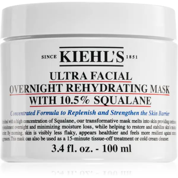 Kiehl's Kiehl's Ultra Facial Overnight Rehydrating Mask noćna maska za regeneraciju kože lica 100 ml
