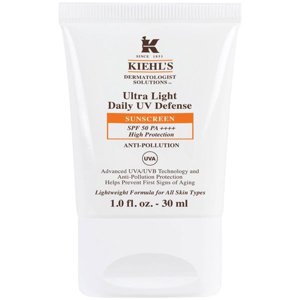 Kiehl's Kiehl's Ultra Light Daily UV Defense ultra lagani zaštitni fluid za sve tipove kože, uključujući osjetljivu SPF 50+ 30 ml