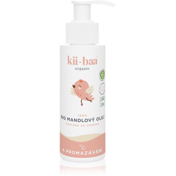 kii-baa® organic kii-baa® organic 100% Bio Oil Almond ulje za masažu za djecu od rođenja 100 ml