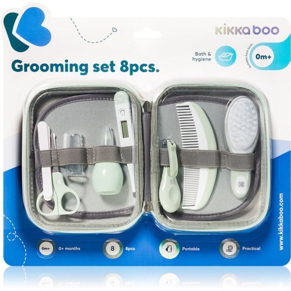 Kikkaboo Kikkaboo Grooming Set set za njegu djeteta Mint
