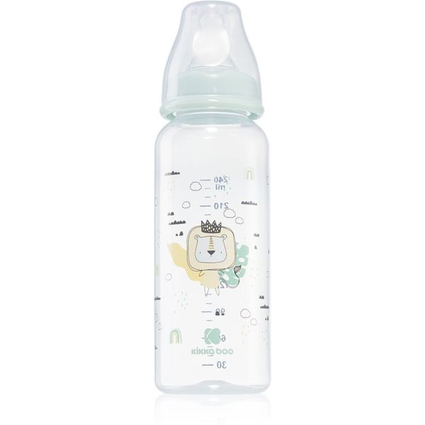 Kikkaboo Kikkaboo Savanna Baby Bottle bočica za bebe 3 m+ Mint 240 ml
