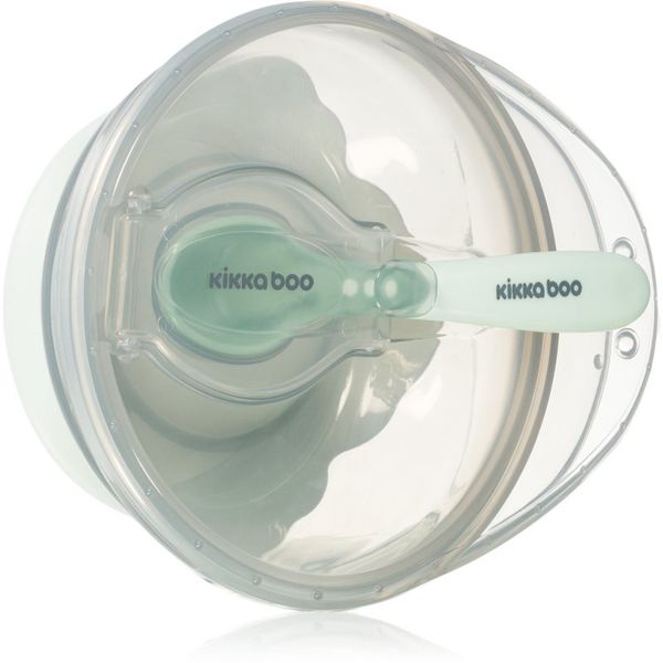 Kikkaboo Kikkaboo Suction Bowl with Spoon posudica sa žličicom sa zatvaračem 4 m+ Mint 1 kom