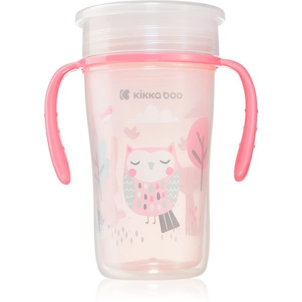 Kikkaboo Kikkaboo Training Cup 360° šalica za učenje pijenja 12 m+ Owl 300 ml