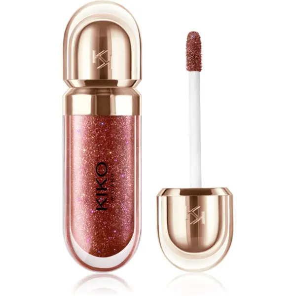 KIKO Milano KIKO Milano 3D Hydra Lipgloss hidratantno sjajilo za usne za volumen usana nijansa 44 Disruptive Brown 6.5 ml