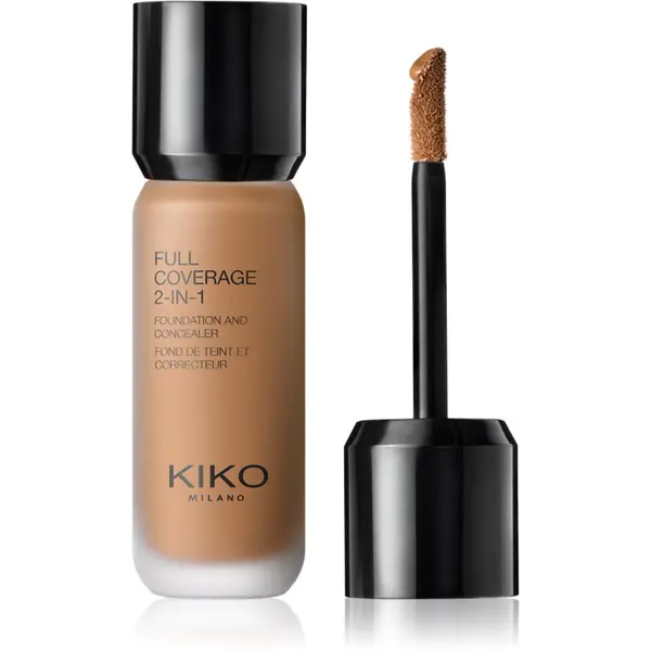 KIKO Milano KIKO Milano Full Coverage 2-In-1 tekući puder i korektor 2 u 1 nijansa 120 Neutral 25 ml