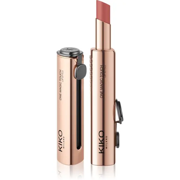 KIKO Milano KIKO Milano One Magic Touch ruž za usne - polumatni s hidratantnim učinkom nijansa 05 Brick the rules 2.5 g