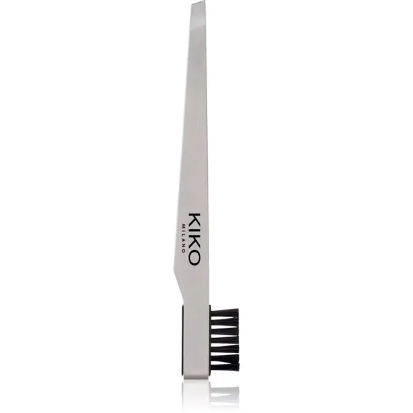 KIKO Milano KIKO Milano Pro Tweezers Combo pinceta s kosim vrhom sa četkicom 1 kom