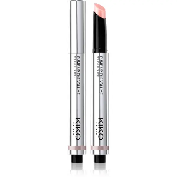KIKO Milano KIKO Milano Pump Up The Volume Solid Lip Gloss hidratantno sjajilo za usne za volumen nijansa 01 All-City Pink 2 g