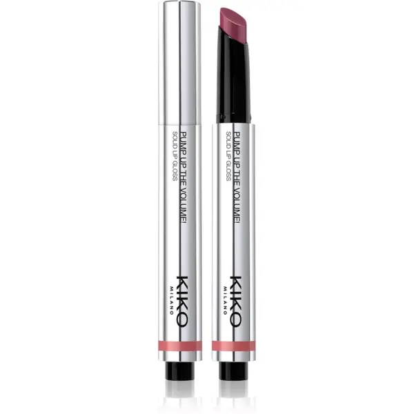 KIKO Milano KIKO Milano Pump Up The Volume Solid Lip Gloss hidratantno sjajilo za usne za volumen nijansa 04 Mauve Bouquet 2 g