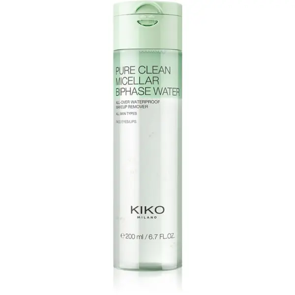 KIKO Milano KIKO Milano Pure Clean Micellar Biphase Water dvofazna micelarna voda za lice i oči 200 ml