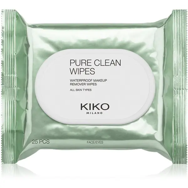 KIKO Milano KIKO Milano Pure Clean Wipes maramice za uklanjanje trajnog i vodootpornog make-upa 25 kom