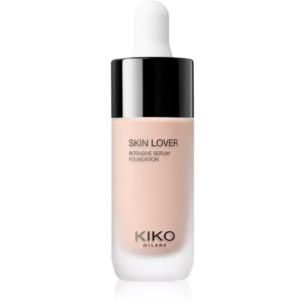 KIKO Milano KIKO Milano Skin Lover Intensive Serum Foundation dugotrajni tekući puder s hidratantnim učinkom nijansa 1CR Cool Rose 20 ml