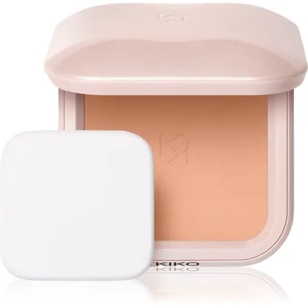 KIKO Milano KIKO Milano Skin Lover Refining Face Powder Foundation kompaktni puder u prahu s mat efektom nijansa 07 Pecan Pie 10 g
