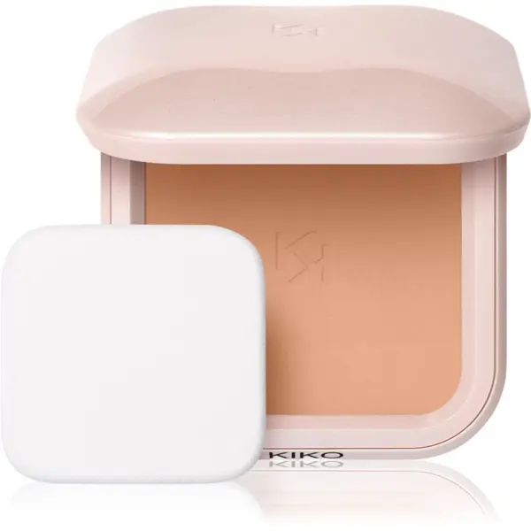 KIKO Milano KIKO Milano Skin Lover Refining Face Powder Foundation kompaktni puder u prahu s mat efektom nijansa 08 Golden Toffee 10 g