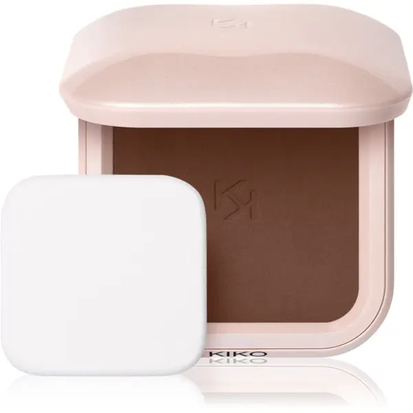 KIKO Milano KIKO Milano Skin Lover Refining Face Powder Foundation kompaktni puder u prahu s mat efektom nijansa 12 Mocha 10 g