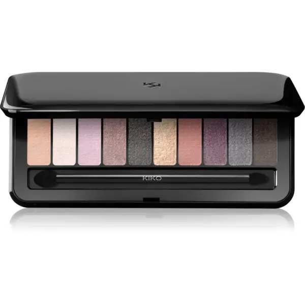KIKO Milano KIKO Milano Soft Nude paleta sjenila za oči 10 boja nijansa 01 Garden Rose 7.5 g