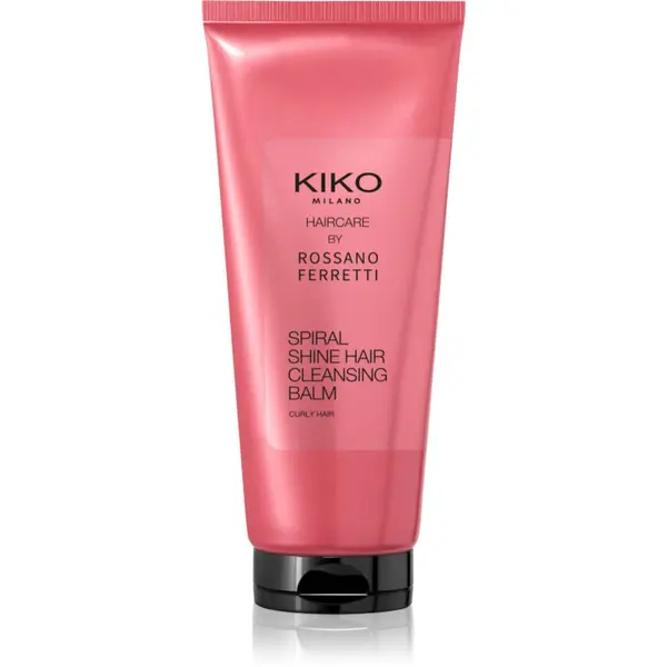 KIKO Milano KIKO Milano Spiral Shine Hair Cleansing Balm regenerator za čišćenje za kovrčavu kosu 200 ml