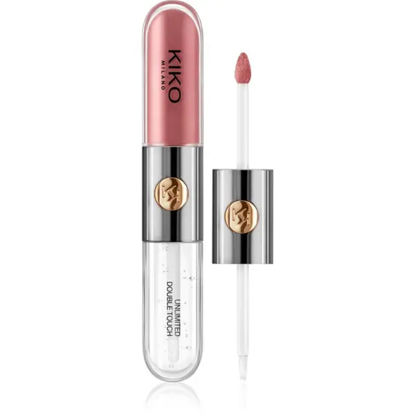 KIKO Milano KIKO Milano Unlimited Double Touch dugotrajni tekući ruž za usne sa sjajem nijansa 120 Rosy Mauve 6 ml