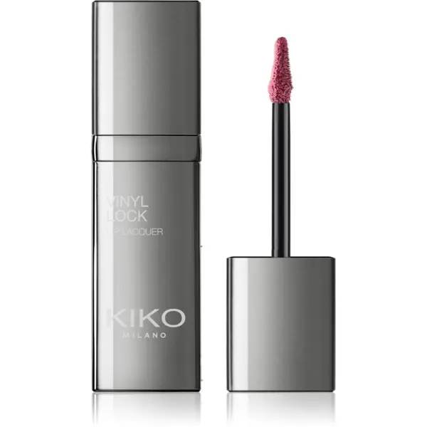 KIKO Milano KIKO Milano Vinyl Lock dugotrajni tekući ruž za usne s visokim sjajem nijansa 04 Taste Of Mauve   4 ml
