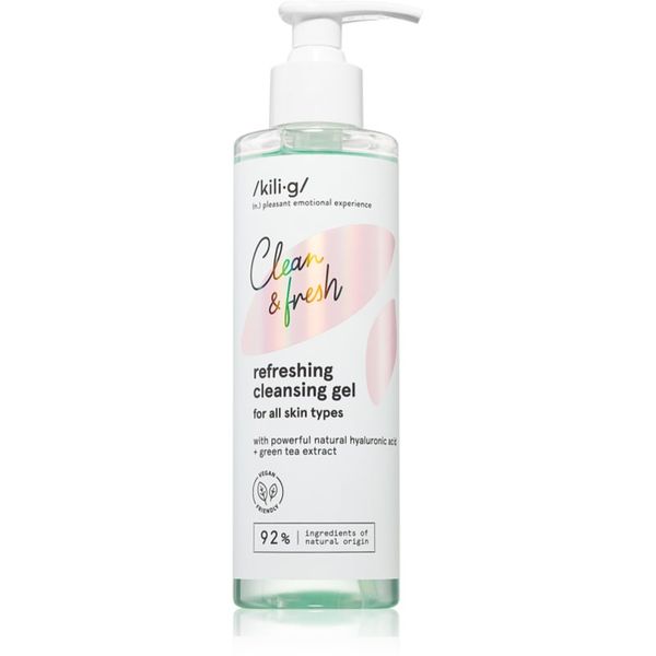 Kilig Kilig Clean & Fresh Refreshing gel za čišćenje za lice 250 ml